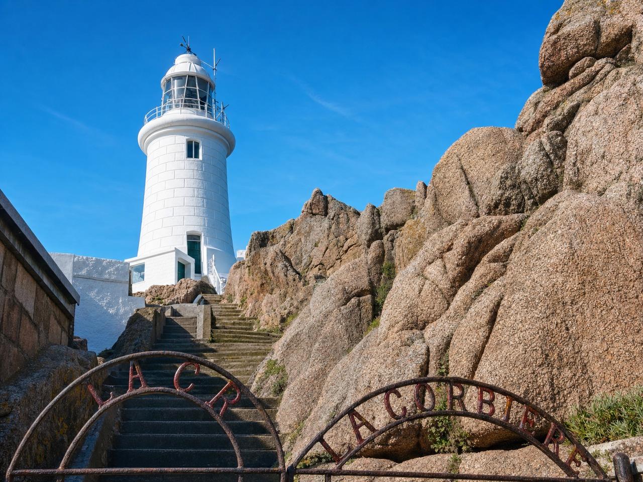 Jersey: Führung durch den Leuchtturm von Corbière