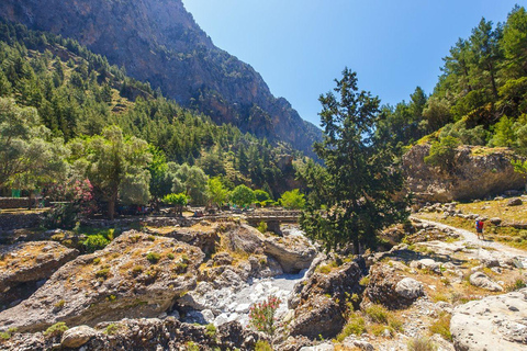 Vanuit Chania: Samariakloof met professionele wandelgids