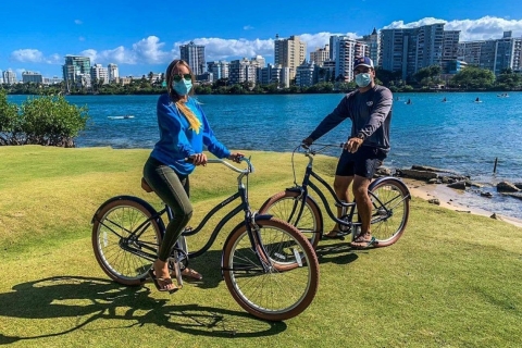 San Juan: Experiencia Corazones enamorados para 2 conKayak y bicicleta