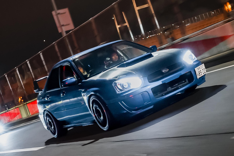 Tokyo JDM Night Tour Daikoku PA Car Meet Speed Highway Run Midnight highway speed run