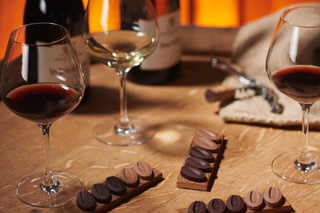 Wine and Chocolate Pairings, a wine class at a winemaker's estate in Ottrott