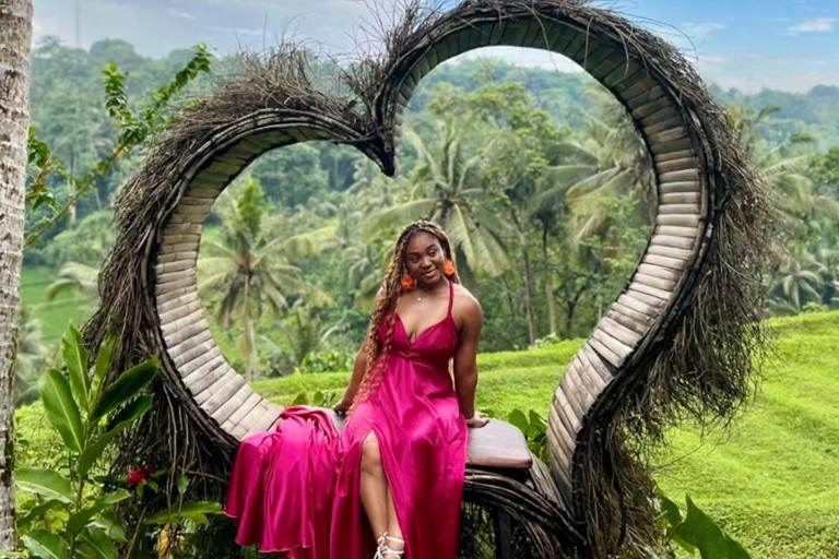 Ubud: Private Half-Day Tour Rice Terrace, Temple & Waterfall Private Ubud Half-Day Tour (Without Entrance Ticket)