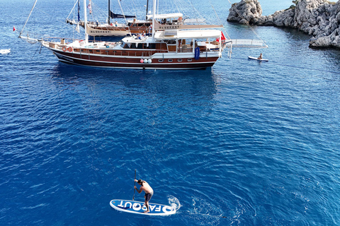 Navega por Turquía: Fethiye Kekova Fethiye Crucero en Goleta de Edad Mixta