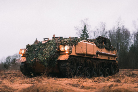 Real Tank ride in Riga Latvia