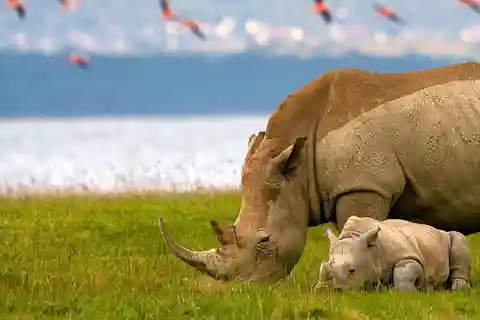 2-Daagse flamingosafari in Lake Nakuru & boottocht in Lake Naivasha