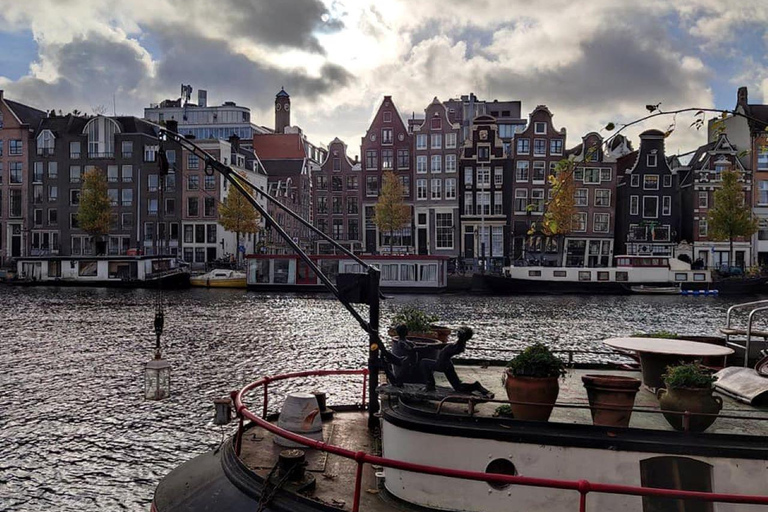 Amsterdam - guidat besök med cykel på franska