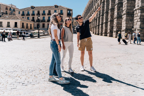 Segovia e Toledo: partenza da Madrid con visita all&#039;Alcazar