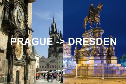 Prague-Dresden One-Way Sightseeing Journey