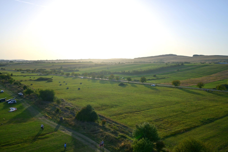 Lot balonem na ogrzane powietrze w Braszowie, Transylwania