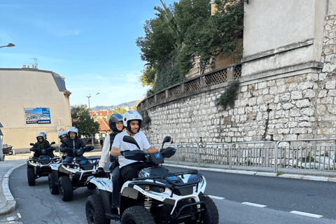 NICE BY ELECTRIC QUAD: panoramische tocht vanuit Nice met snack