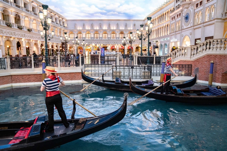 Las Vegas: museo Madame Tussauds y crucero en góndola