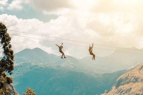 Ella : Aventure en tyrolienne avec vue sur le Mini Adam&#039;s Peak