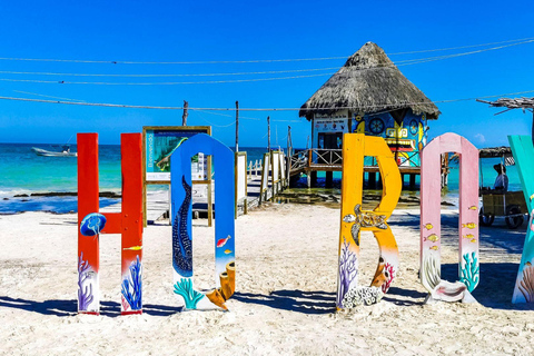 Cancun: Holbox Island Tour with Cenote Visit & lunch