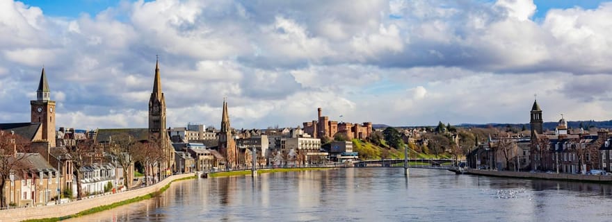 Au départ d'Invergordon : Loch Ness et Inverness via Beauly