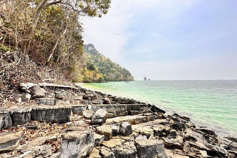 Krabi: tour delle 4 isole con barca a coda lunga e pranzo