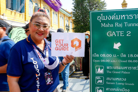 بانكوك: جولة المشي في القصر الكبير ووات فو ووات آرونخاص مع نقطة لقاء