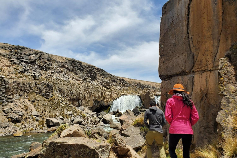 Arequipa: Pillones vattenfall och Imata stenskog