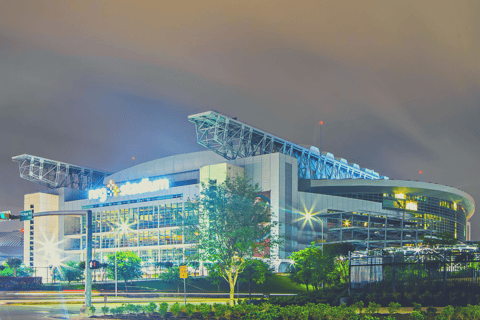 Houston: Voetbalwedstrijd Houston Texans in NRG StadiumBudget Stoelen