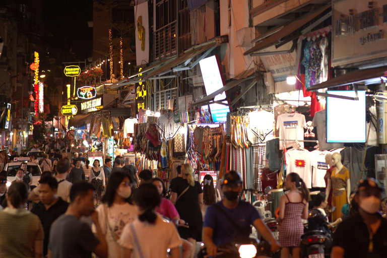 Weekendowy targ nocny w Hanoi i wycieczka ulicznaWeekend Hanoi Nocny Market & Street Food Tour