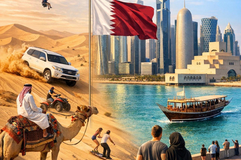 Doha Arabian Overnight : Desert Safari & Starlit Camp Stay