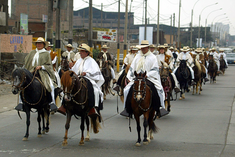 Von Trujillo: Paso Horse und Marinera Show + Mittagessen inklusive