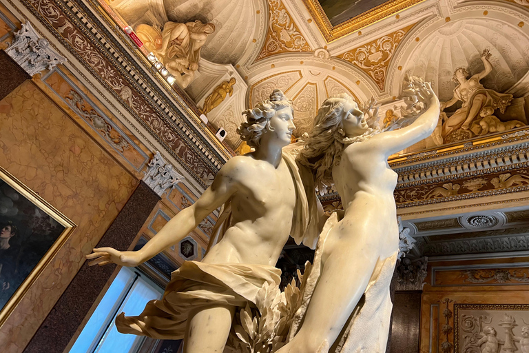 Rome: Borghese Gallery Fast Access Tour or Ticket Small Group Tour in English (up to 5 people)