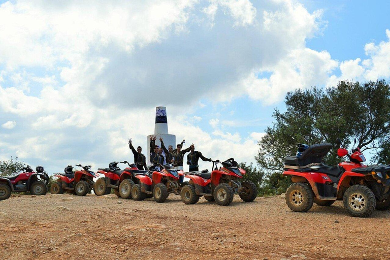 Depuis Albufeira : Paderne Adventure Quad Ride3 heures d&#039;aventure en quad (2 personnes par quad)