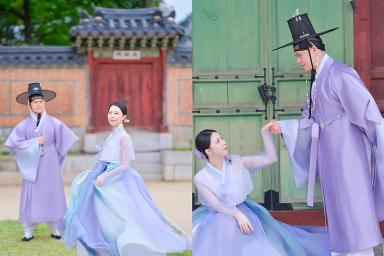Royal Hanbok Dress-Up & Professional Photoshoot Experience