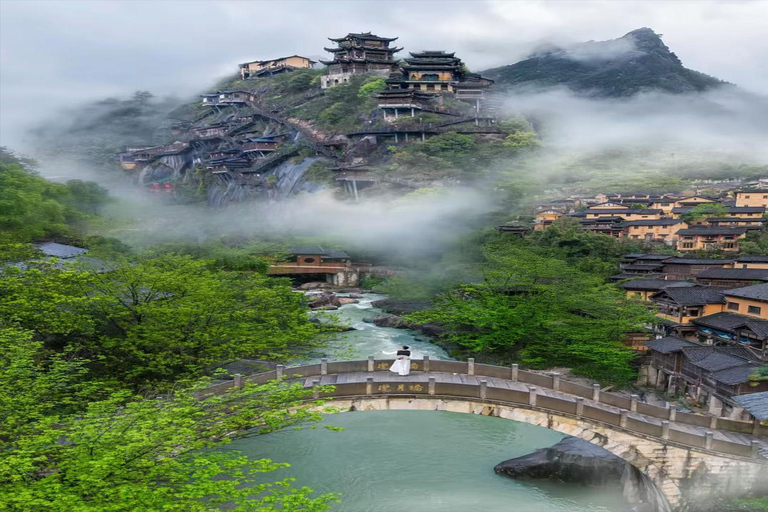Jiangxi: Wangxiangu Valley Entry Ticket with Pickup Service