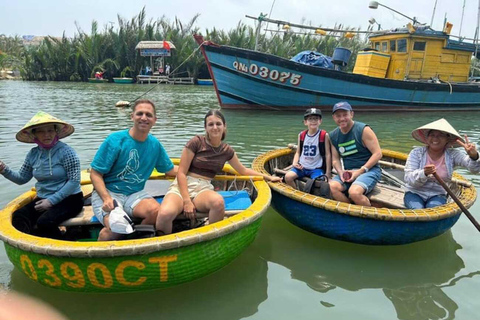 Hoi An: Mandenboot en landbouw- en kookles in Tra QueEen luxe groep vertrekt uit Hoi An