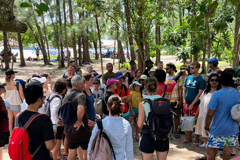 Krabi: Odisea por las islas Hong y Paraíso en lancha rápidaTour turístico con kayak