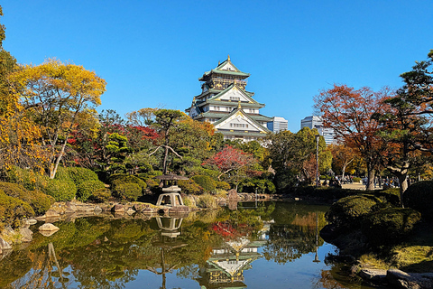 Osaka Castle & Shitennoji Temple with Ramen lunch