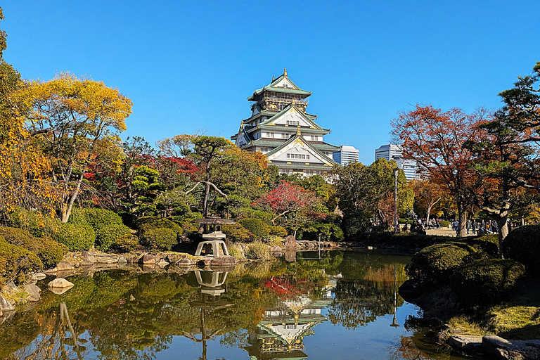 Osaka Castle & Shitennoji Temple with Ramen lunch