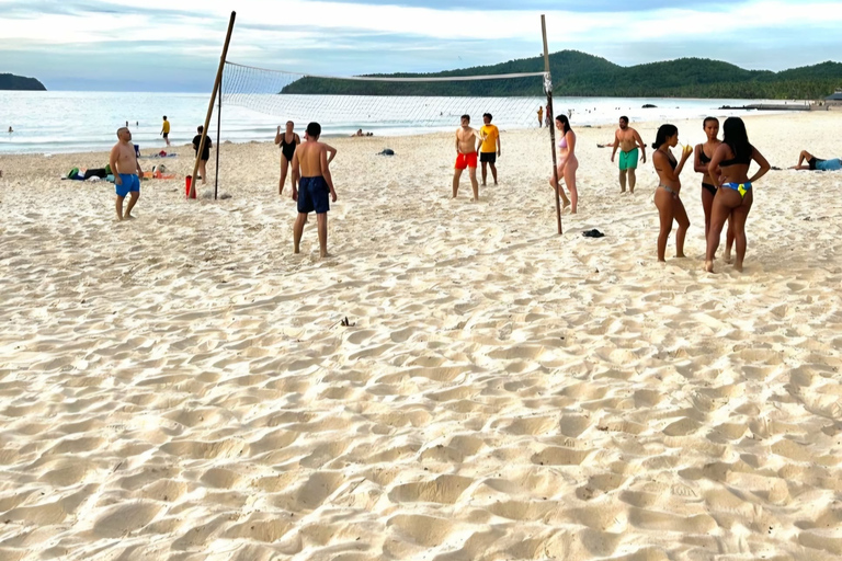 El Nido: Nacpan Beach and Bulalacao Waterfalls Tour