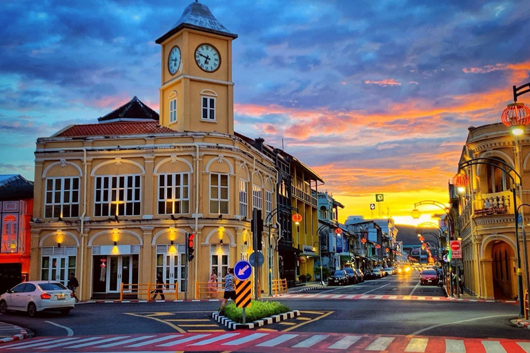 Phuket: Tour di mezza giornata con guida locale e visita alla cittàTour di mezza giornata