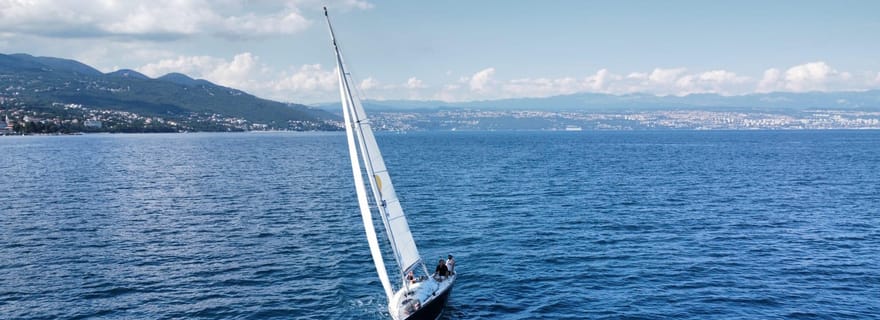 Mošćenička Draga : excursion en voilier vers l'île de Cres