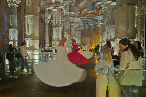 Istanbul: Theodosius Cistern Whirling Dervish & Light Show