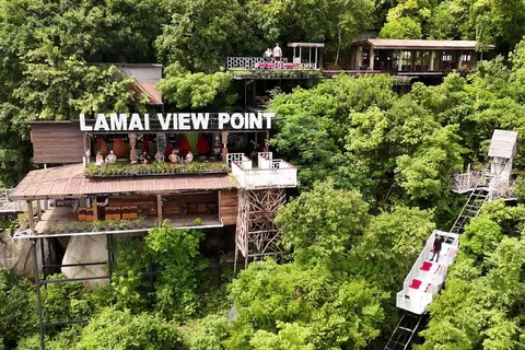 Koh Samui: Zipline Experience of Lamai Viewpoint