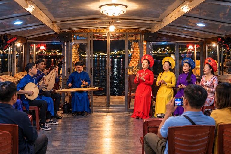 Hue Perfume River Boat: Traditional Folk Music & Lantern