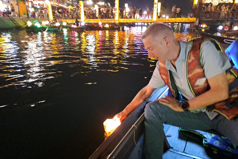 Hoi An Street Food, night market and lantern Boat Ride