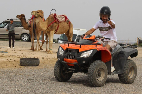 Aventure en quad dans le désert d'Agafay avec thé et transfert