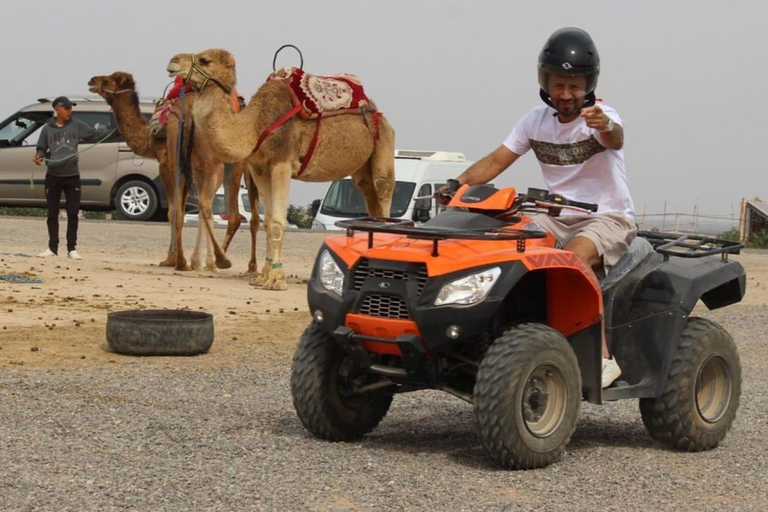 Aventura en quad por el desierto de Agafay con té y traslado