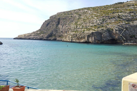 Bugibba: Gozo & Blue Lagoon with Sea Caves & Crystal Lagoon
