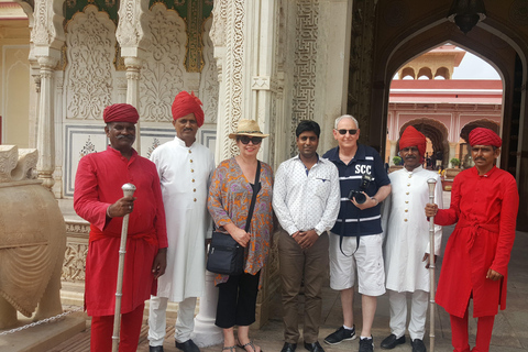 Jaipur : Private Full-Day Guided Sightseeing Tour Tour with Private Transport, Driver & Tour Guide