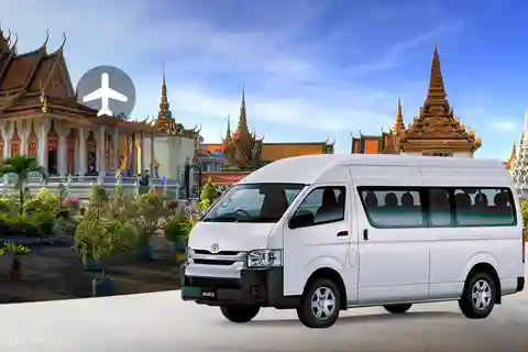 Traslado do aeroporto internacional de Phnom Penh (PNH)