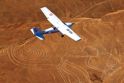 Sobrevuelo de día completo Islas Ballestas - Líneas de Nazca-Nazca