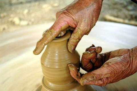 Experience making pottery w the locals in Thanh Ha Village