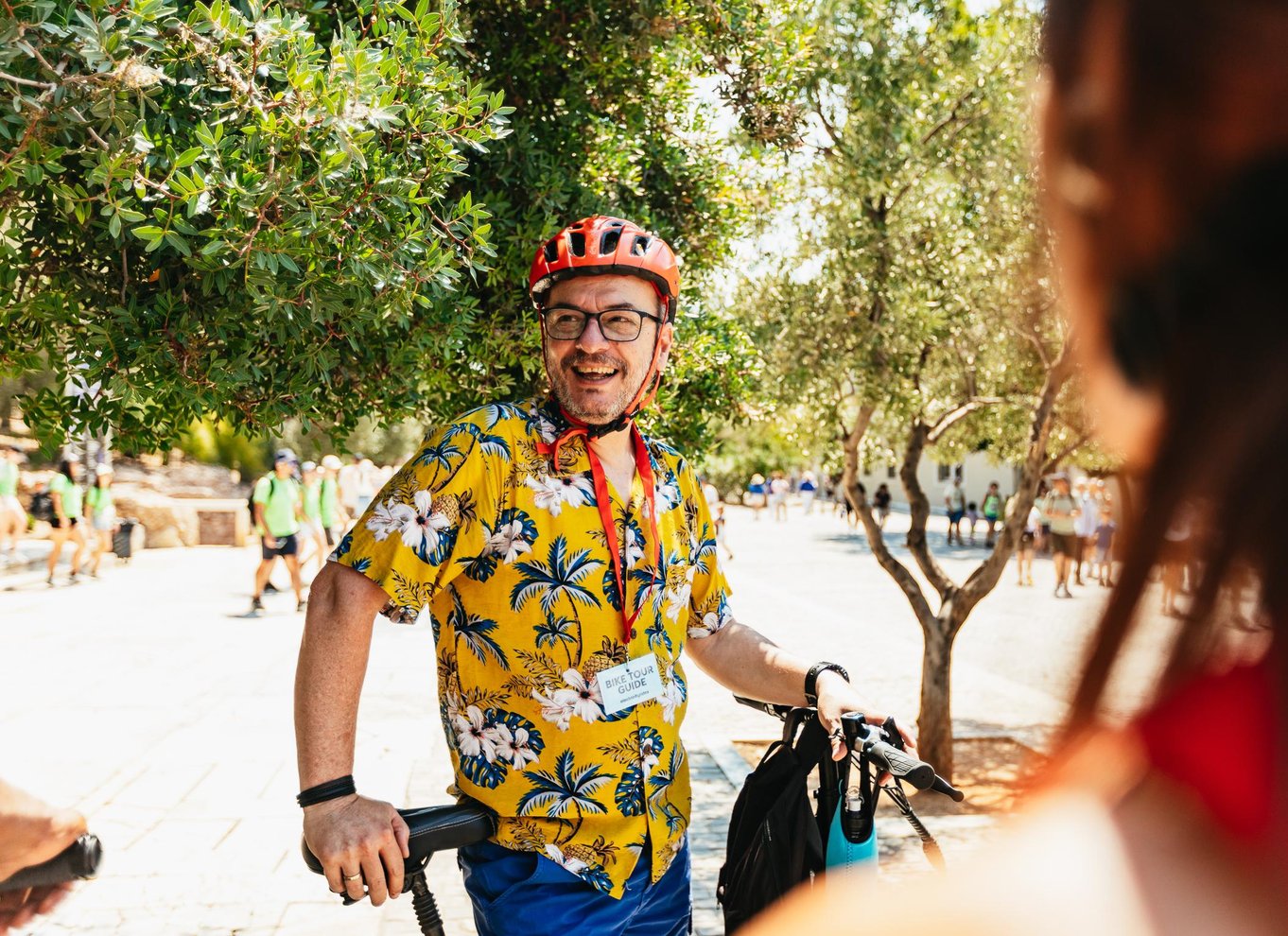 Athen: Oplev byrundvisningen på elektrisk cykel