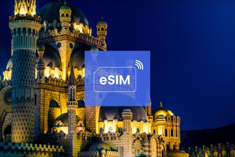 Sharm El Sheikh: Egypte eSIM Roaming mobiel data-abonnement1 GB/7 dagen: alleen Egypte