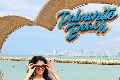 Cartagena: Palmarito Beach Day Trip with Lunch & Drinks